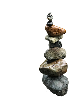 stacked stones